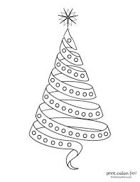 Print such beautiful coloring images of landscape for free. Top 100 Christmas Tree Coloring Pages The Ultimate Free Printable Collection Print Color Fun