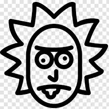 Buy 10 small stickers and save 50%. Rick Sanchez Clip Art Face And Morty Transparent Png