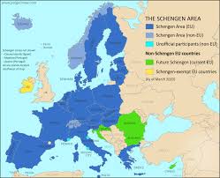 It is a great geography study aid if you are trying to learn more about portugal portugal: Map Of The Schengen Area Europe S Border Free Travel Zone Political Geography Now