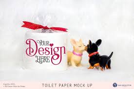Toilet Paper Mock Up For Valentine S Day Love Styled Photo 182395 Household Design Bundles Psd Mockup Template Design Mockup Free Mockup Psd