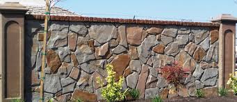 Image result for natural stone fence