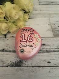Daughter Sweet 16 Birthday Gift Ideas 16th Birthday Celebration Pebble 16th Birthday Gifts 16th Birthday Keepsake Comes In A Gift Box 16th Birthday Gifts Birthday Gifts For Her 16th Birthday