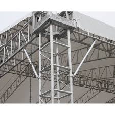 The hyperbolic paraboloid form has been used for roofs at various times since it is easily constructed from straight sections of lumber, steel, or other conventional materials. Aluminium Saddle Roof Stage Truss System Design China Aluminium Saddle Roof Stage Truss System Design Supplier Factory Cl Exhibit