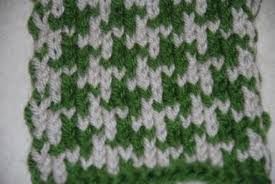 How To Knit A Houndstooth Pattern Knitting Knitting