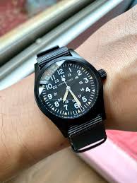 In 2018, hamilton is launching the khaki field mechanical 38 mm, a new edition sporting a bold design true to the original 1969 hack watch. Hamilton Khaki Field Mechanical Pvd Watches