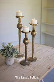 Stylish single candle brass holder vintage solid tall candlestick 1 unit morocco. Free Shipping Brass Candle Holders Set Of Three Metal Candle Stand Brass Candle Holders Candle Stand
