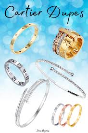 Best Cartier Dupes That Look Real In 2020 Love Ring Nail Bracelet Love Bracelets