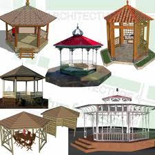 Gazebo Pergola Canopy And Shelter Sketchup 3d Models In 2020 Gazebo Urban Design Architecture Landscape Architecture Design