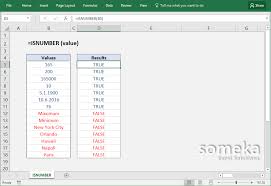 How To Use Excel Isnumber Function Formula Video Examples Excel Excel Formula Being Used