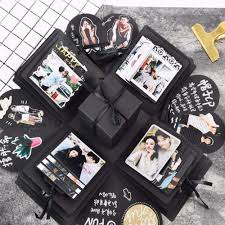 Memory Boyfriend Birthday Surprise Box For Boyfriend Love Explosion Box Family Memory Box Anniversary Photo Box Album Birthday Surprise Box Couple Explodin Surprise Box Gift Photo Album Diy Diy Handmade Album