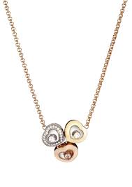 Happy Diamonds Icons Necklace Fine Diamond Jewelry Icon Necklace Curved Necklace