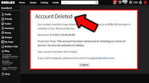 How To Get Unbanned On Roblox Account Deleted Appeal Youtube