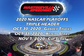 Sun, feb 9 3:00 pm et: Nascar Xfinity Series To Return To Martinsville In 2020 Martinsville Speedway