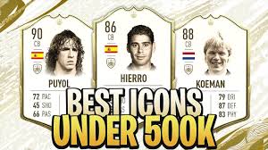 Fifa 21 career mode icons. The Best Cheap Icon Defenders Under 500k Coins Fifa 20 Icon Swaps 2 Youtube