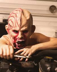 Halloween Dress 2024 . . Concept/Model/Editing: Yours Truly, Lauren  McCullough Photographer: Brett Lovelis Location: Diamond State Auto . A  huge thanks and shoutout to my nephew Brett and his business partner Kyle