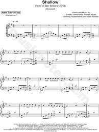 Download for free in pdf / midi format, or print directly from our site. Piano Sheet Music Shallow Epic Sheet Music