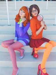 The Good Part About Cartoon Characters Is That They Tend To Wear The Same Outfit Everyday Best Friend Halloween Costumes Velma Costume Duo Halloween Costumes