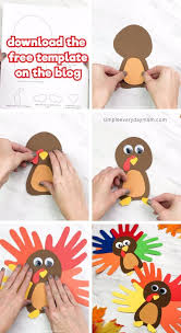 A Colorful Cute Turkey Handprint Craft For Kids Thanksgiving Crafts Preschool Turkey Handprint Craft Thanksgiving Crafts For Kids