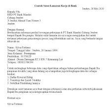 Kumpulan contoh surat lamaran kerja terbaru 2020. View Contoh Surat Lamaran Kerja Yang Simple Pics Contohsurat Lif Co Id