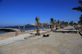 Rakımı (deniz seviyesinden yüksekliği) 3 metredir. Turgutreis Sevket Sabanci Caddesi Yenileniyor Bodrum Time Bodrum Guncel Haberleri