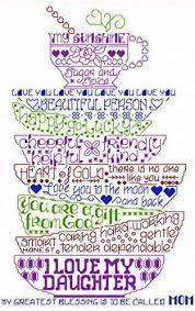By ursula michael designs counted cross stitch patterns to print online, thousands of designs to choose from. Ursula Michael Let S Love Our Daughters Cross Stitch Chart
