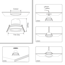 Ceiling recessed et hazardous material: Wholesale Online Shopping For Fixed Head Flat Lens Recessed Led Downlights Dxlseries