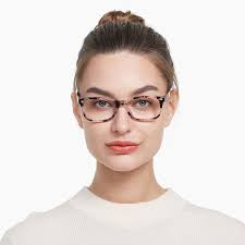 Nora Petal Tortoise Rectangle Eyeglasses