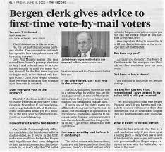 Bergen County Clerk News