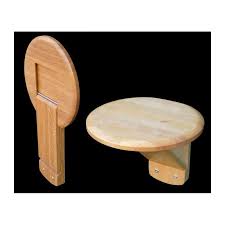 Wall Seat S40 In Birch Or Oak Swedish Handicraft Wall Seating Folding Chair Folding Walls
