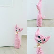 Stoper Kapistoperi Kedi Cat Doorstopper Oyuncak Oyuncak Kedi Dikis