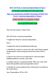 Hst 165 Week 3 American Imperialism 2 Paper By Pandu Issuu