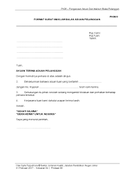 Sebelum kamu membuatnya, ada baiknya mengetahui apa itu ok, suratku sampai di sini dulu ya wo. Pk08 3 Format Surat Maklum Balas Aduan Pelanggan