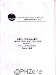 Syaifullah date of birth : 2016 Percubaan Spm Pulau Pinang Bahasa Inggeris Skema Pemarkahan Vocabulary Punctuation