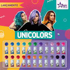 Na vitrine do cabelo você encontra esta e outras máscaras. Magic Color Unicolors Confira A Cartela De Mechas Facebook
