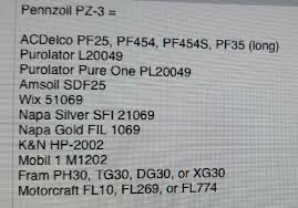 Related with filter cross reference guide napa to baldwin: Pennzoil Pz3 Oil Filter Cross Teamtalk