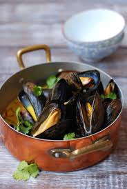 Coconut Curry Mussels Seafood Recipes Recipes Mussels Recipe