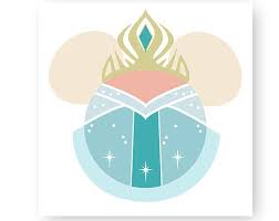 Disney Elsa Frozen Princess Icon Minnie Icon Mickey Etsy In 2021 Disney Elsa Mickey Disney Ornaments