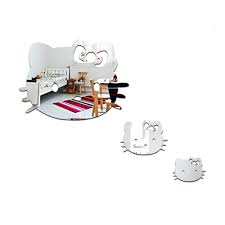 Don't miss out on sales, new arrivals and more. Hello Kitty Wall Stickers 3d Diy Kids Room School Acrylic Cartoon Pmma Mural Home Garden Decor Decals Stickers Vinyl Art