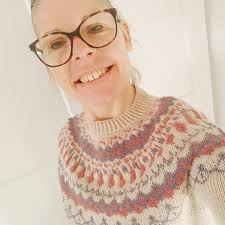 First ever tam and corrugated ribbing. Love learning new techniques.