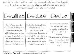 Se realizan sin el uso de modelos reales, ni acciones externas para examinar los objetos. Excelente Material Para Trabajar El Tema El Uso De Las 3r Educacion Primaria Educacion Ambiental Para Ninos Medio Ambiente Actividades Educacion Ambiental