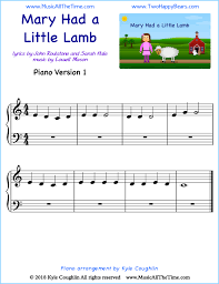 As a silver member (free) you have instant access to all the pieces listed on this page plus 3 pieces of your own choicefrom the. Mary Had A Little Lamb Piano Sheet Music
