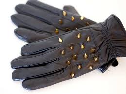 Diy Studded Leather Gloves Leather Gloves Studded Leather Gloves