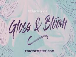 Report a violation add to list. Gloss And Bloom Font Free Download Fonts Empire Free Fonts Download Download Fonts Free Font
