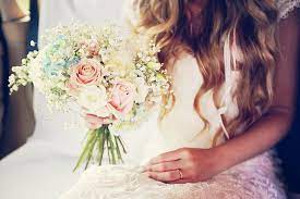 A Gypsophila Flower Crown And Pastel Hues For A Spring Wedding In Northumberland Love My Dress Uk Wedding Blog Wedding Directory Gypsophila Flower Wedding Uk Wedding