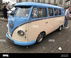 Image result for Light Beige 1950 VW Bus