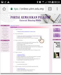 Senarai program diploma dan asasi uitm. Cerita Kak Z Cara Membuat Bayaran Yuran Pengajian Uitm