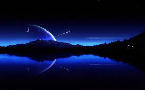 What A Dream Night Sky Wallpaper Beautiful Moon Abstract Wallpaper