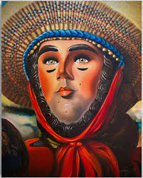 Óleo sobre lienzo, una pintura que representa la cultura de mi pueblo.  Saludos y bendiciones 🙏🏻