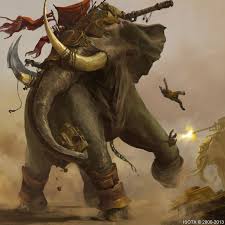 Pin By Shannon On March Of War War Elephant Elephant Art War Art
