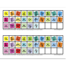 Lettres Minuscules Cursives Lettre Minuscule Lettres Majuscules Et Minuscules Lettre A